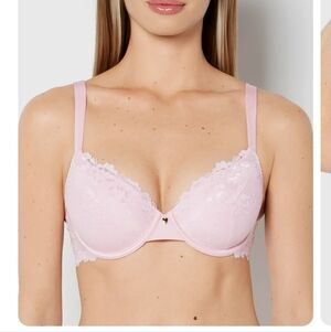 La SENZA Light Pink Lace Bra